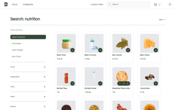 Nutrition Search